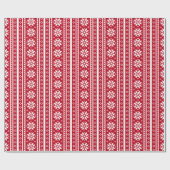 Papier Cadeau Papier d'emballage pour pull de Noël moche drôle (Plat)