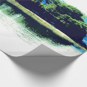 Papier Cadeau papier d'emballage pour voilier de croisière (Coin)