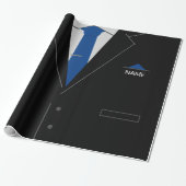 Papier Cadeau Papier d'emballage professionnel personnalisé Nom (Déroulé)