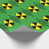 Papier Cadeau Papier d'emballage radioactif (Coin)