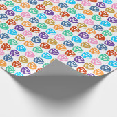 Papier Cadeau Papier d'emballage record d'art de bruit (Coin)