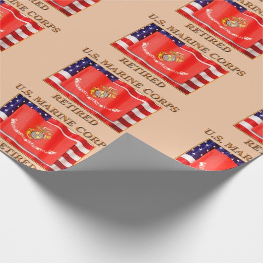 Papier Cadeau Papier d'emballage retiré par usmc (Coin)