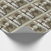 Papier Cadeau Papier d'emballage simple de cadeaux (Coin)