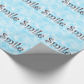 Papier Cadeau Papier d'emballage sourire (Coin)
