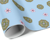 Papier Cadeau Papier d'emballage Spring Nouveau (Coin rond)