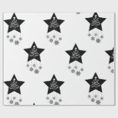 Papier Cadeau Papier d'emballage Starflakes (Plat)