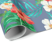 Papier Cadeau Papier d'emballage thématique été (Coin rond)