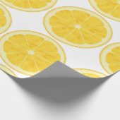 Papier Cadeau Papier d'emballage - tranche de citron (Coin)