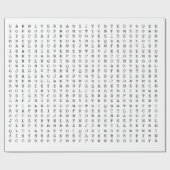 Papier Cadeau Papier d'emballage universel (Plat)