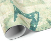 Papier Cadeau papier d'emballage urbain de graffiti (Coin rond)