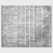 Papier Cadeau papier d'emballage urbain de journal (Plat)