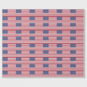 Papier Cadeau Papier d'emballage Usa Flag (Plat)