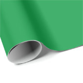 Papier Cadeau papier d'emballage vert (Coin rond)