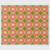 Papier Cadeau Papier d'emballage Watermelon Pink Multi Age 40 (Plat)