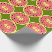 Papier Cadeau Papier d'emballage Watermelon Pink Multi Age 40 (Coin)