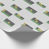 Papier Cadeau Papier d'emballage Word (Coin)