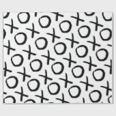 Papier Cadeau Papier d'emballage XOXO (Plat)