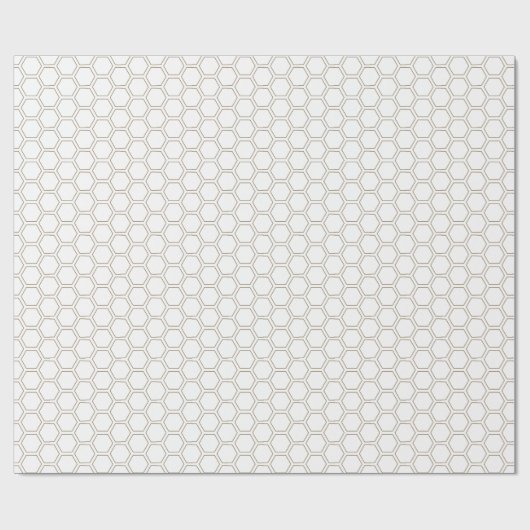 Papier Cadeau Papier d'embouteillage pour apiculteur à nid d'or (Plat)