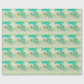 Papier Cadeau Papier d'enlèvement de bicyclette (Plat)