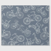 Papier Cadeau Papier d'enlèvement de bicyclette (Plat)