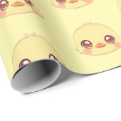 Papier Cadeau Papier d'enlèvement de canard mou (Coin rond)