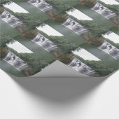 Papier Cadeau Papier d'enlèvement de cascade (Coin)