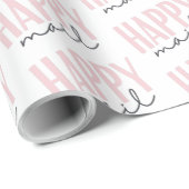 Papier Cadeau Papier d'enlèvement de courrier (Coin rond)