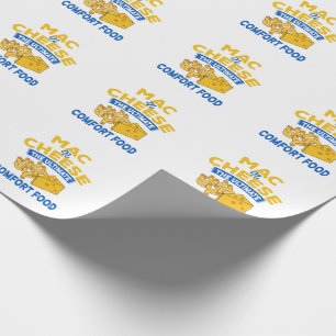 Papier Cadeau Papier d'enlèvement de fromage Mac n
