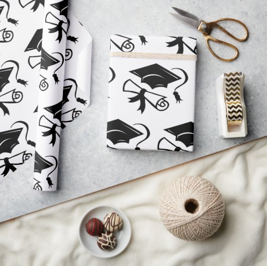 Papier Cadeau Papier d'enlèvement de jour de diplôme (Artisanat)