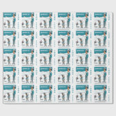 Papier Cadeau Papier d'enlèvement de jour de marmotte (Plat)