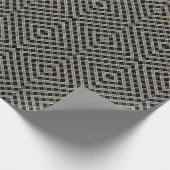 Papier Cadeau Papier d'enlèvement de pique-nique gris (Coin)