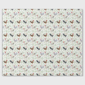 Papier Cadeau Papier d'enlèvement de poulet (Plat)