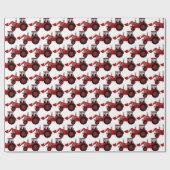 Papier Cadeau Papier d'enlèvement de tracteur (Plat)