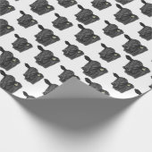 Papier Cadeau Papier d'enlèvement de vaches simples (Coin)