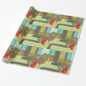 Papier Cadeau Papier d'enlèvement du parc municipal (Déroulé)