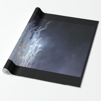 Papier Cadeau Papier d'enlèvement Fireworks