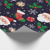 Papier Cadeau Papier d'enneigement de Noël