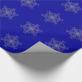 Papier Cadeau Papier d'enneigement Iridescente (Coin)