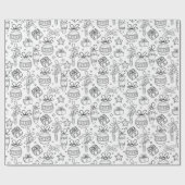 Papier Cadeau Papier d'enrobage (Plat)