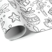 Papier Cadeau Papier d'enrobage (Coin rond)