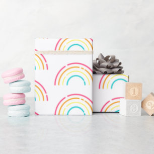 Papier Cadeau Papier d'enrobage à néon