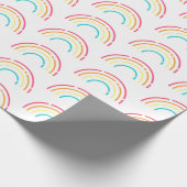 Papier Cadeau Papier d'enrobage à néon (Coin)