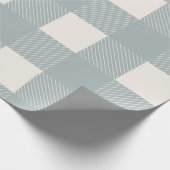 Papier Cadeau Papier d'enrobage blanc blanc bleu (Coin)