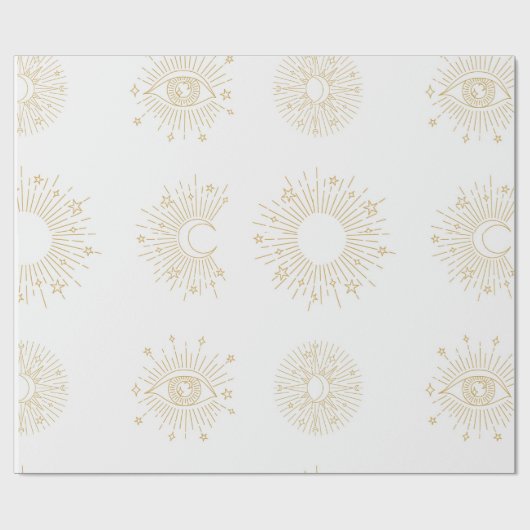 Papier Cadeau Papier d'enrobage céleste, Papier d'enrobage de Ta (Plat)