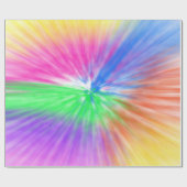 Papier Cadeau Papier d'enrobage cravate-colorant (Plat)
