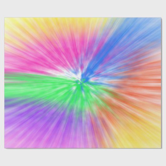 Papier Cadeau Papier d'enrobage cravate-colorant (Plat)
