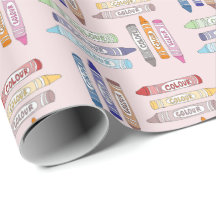 Papier d'enrobage Crayon