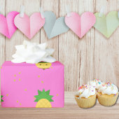 Papier Cadeau Papier d'enrobage d'ananas doux