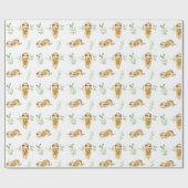 Papier Cadeau Papier d'enrobage de Baby shower de fentes (Plat)