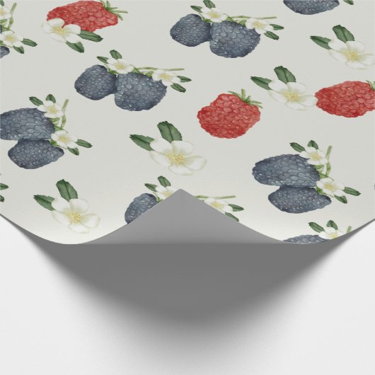 Papier Cadeau Papier d'enrobage de baies (Coin)